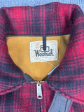Woolrich Red Plaid Wool Hunting Jacket (L)