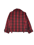 Woolrich Red Plaid Wool Hunting Jacket (L)