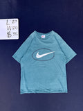 1990s Nike Made in USA Swoosh Graphic Tee (M)