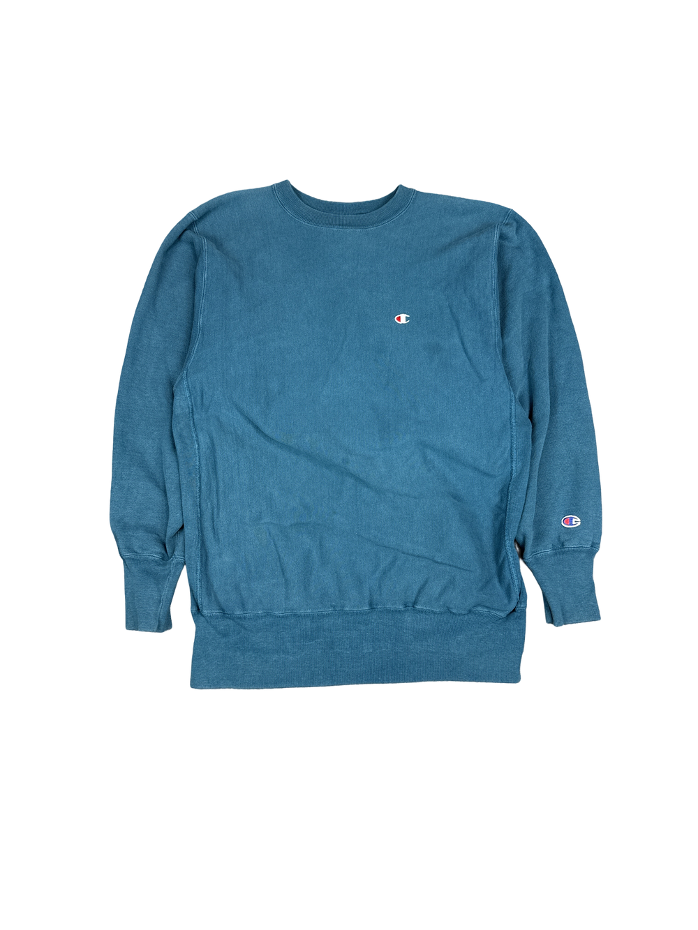 Champion Reverse Weave Teal Crewneck Sweatshirt (XL)