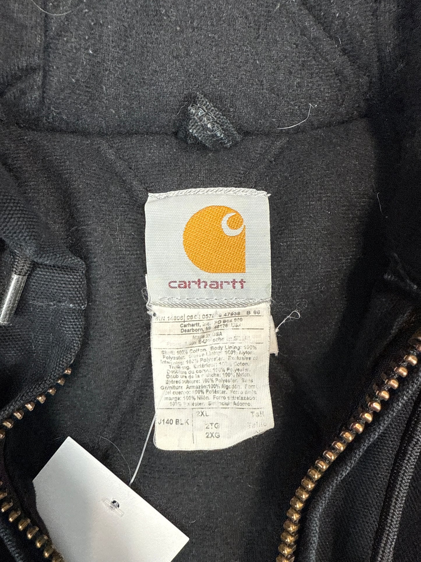 Carhartt Quilted Hooded Duck Jacket (2XL)