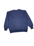 1990s Russell Athletic Navy Crewneck Sweatshirt (L)