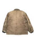 Carhartt Distressed Duck Canvas Work Jacket (XL)