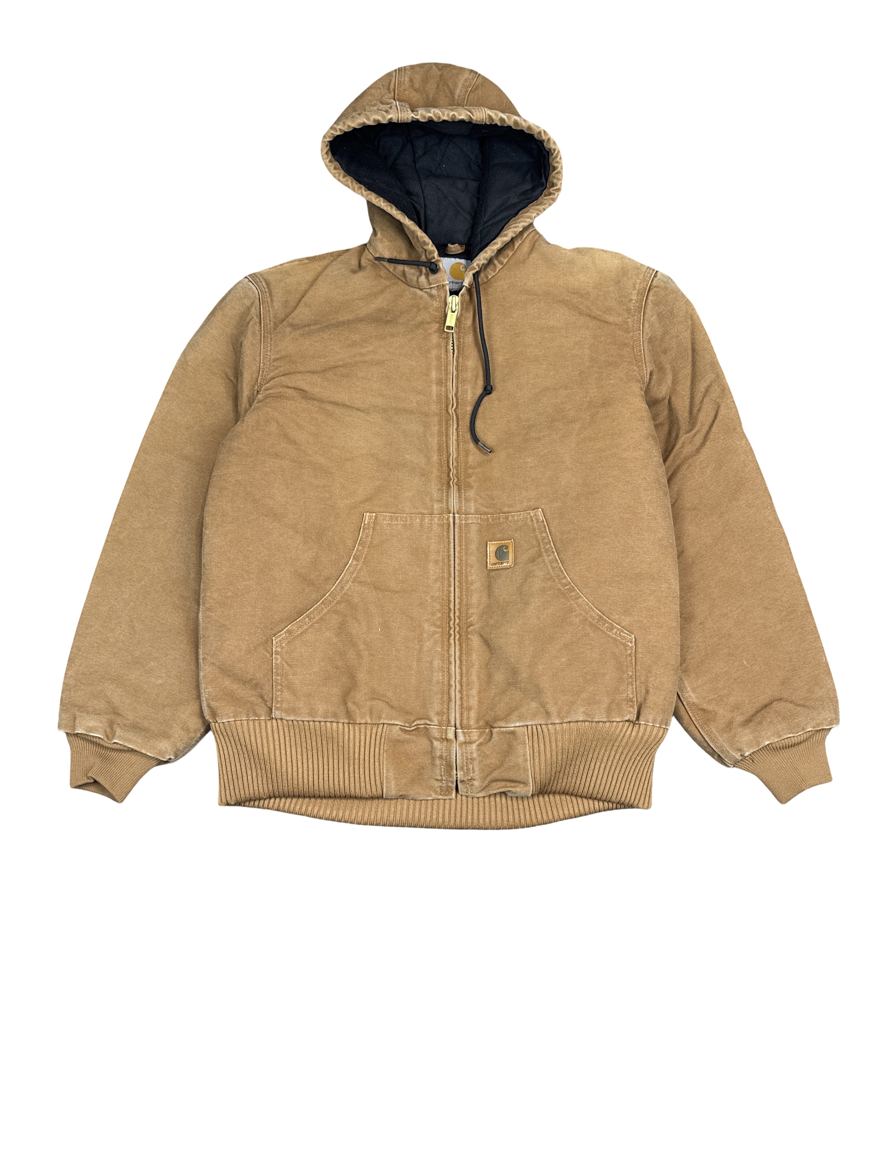 Carhartt Brown Duck Canvas Work Jacket (S)