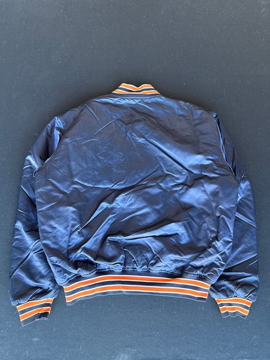 1990s Auburn Starter Satin Bomber Jacket (XL)