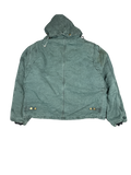 Carhartt Green Canvas Hooded Work Jacket (2XL)