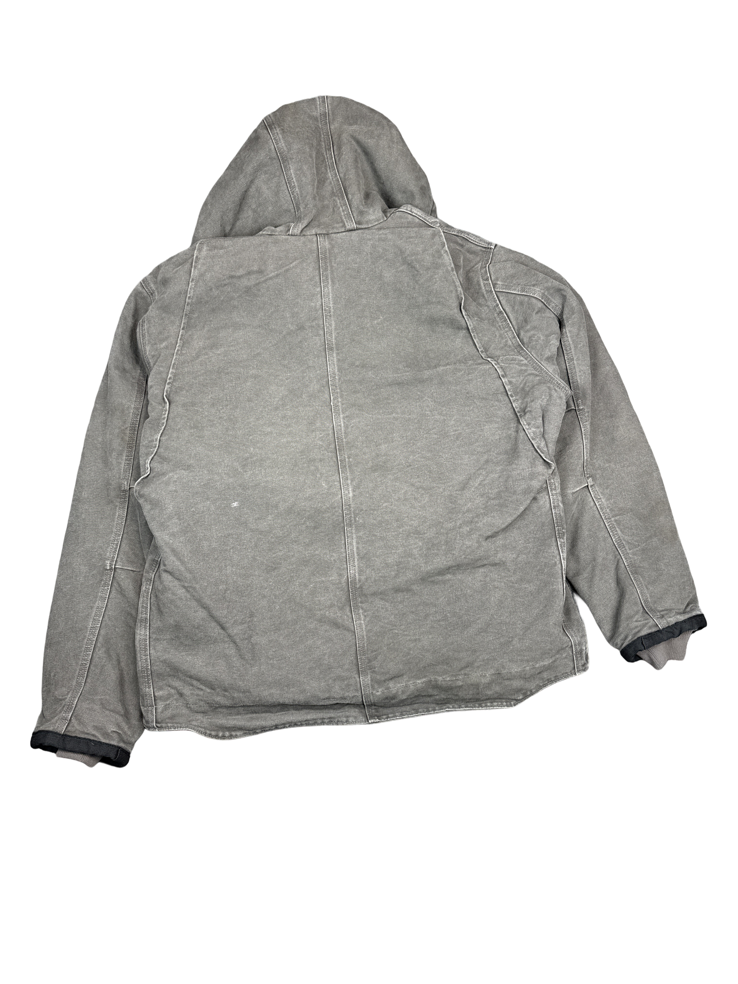 Carhartt Sherpa-Lined Hooded Work Jacket (L)