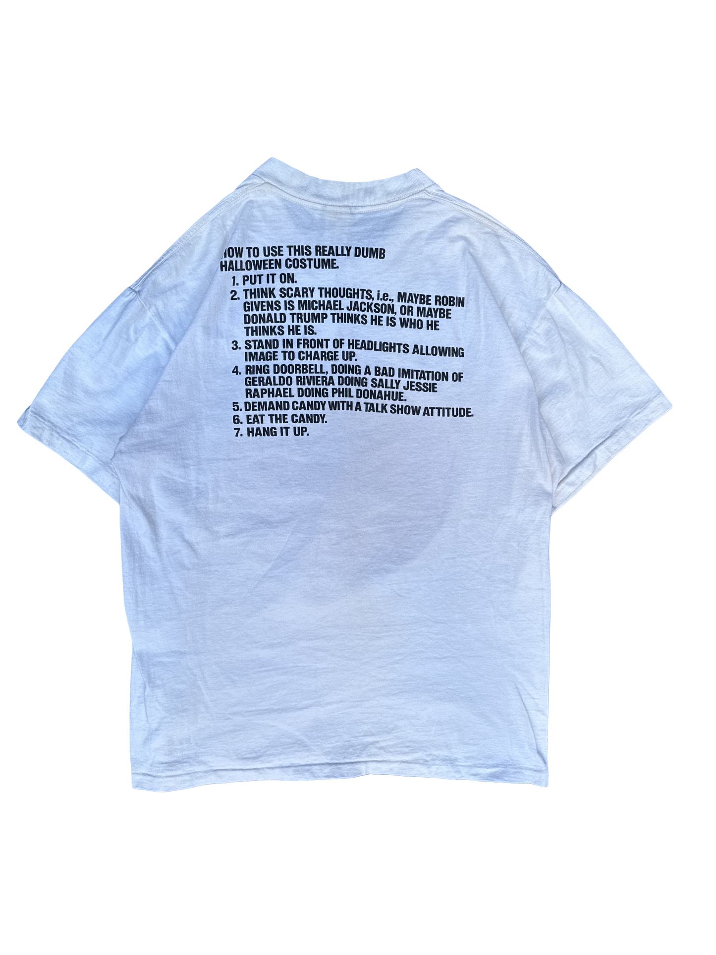 1990s Joe Boxer Jack-O'-Lantern Halloween Graphic Tee (M)