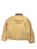 Carhartt Canvas Work Jacket Sexton Roofing Co. Embroidered (XL)