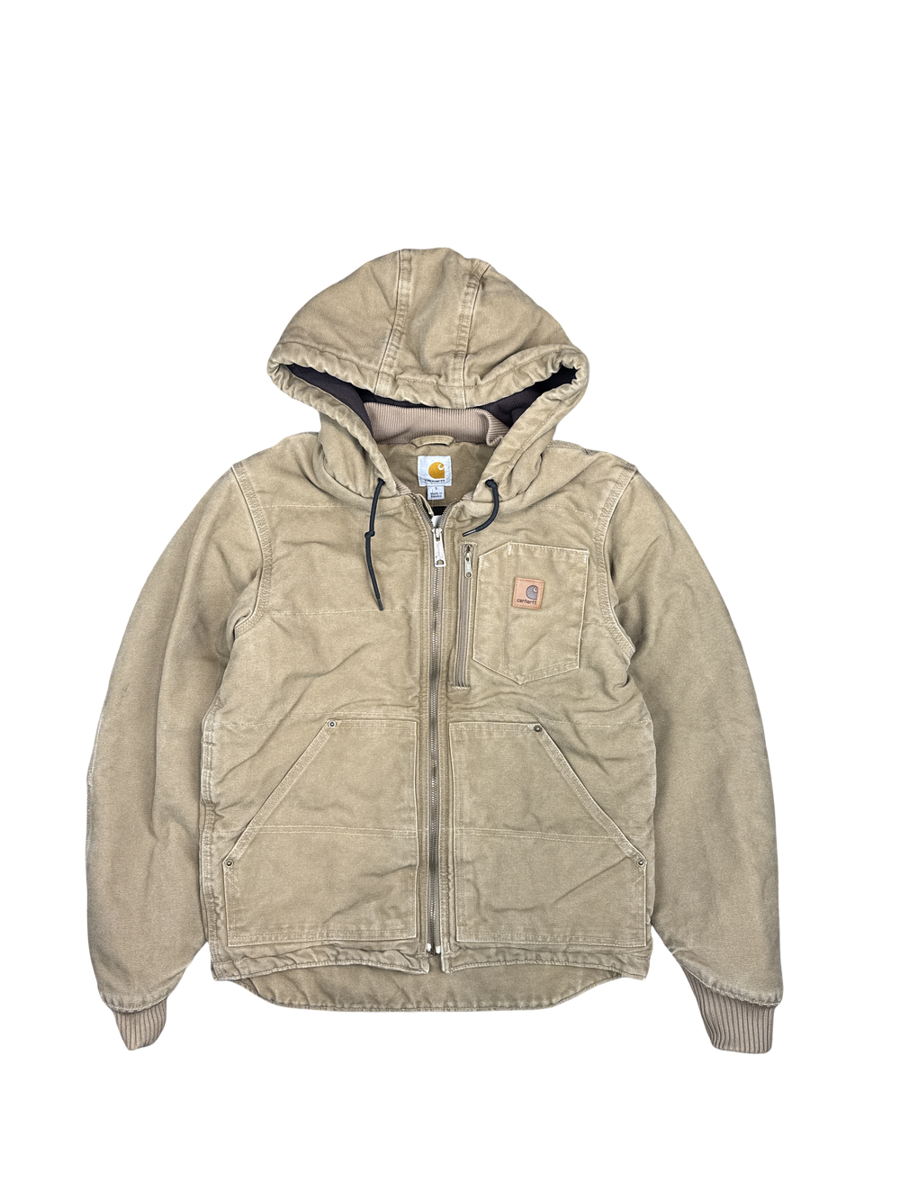 Carhartt Duck Canvas Hooded Jacket (S)