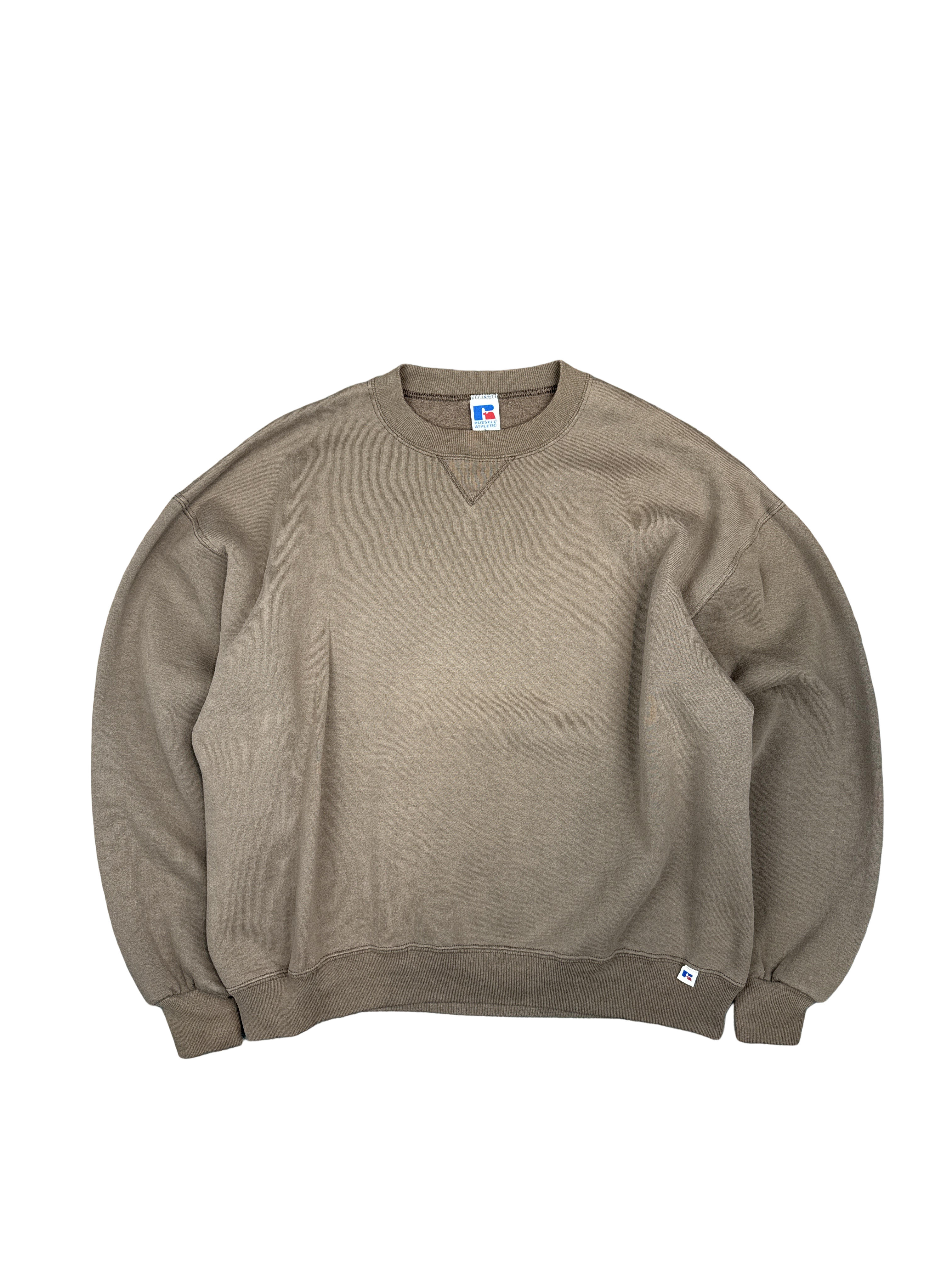 1990s Russell Athletic Brown Sweatshirt (XL)