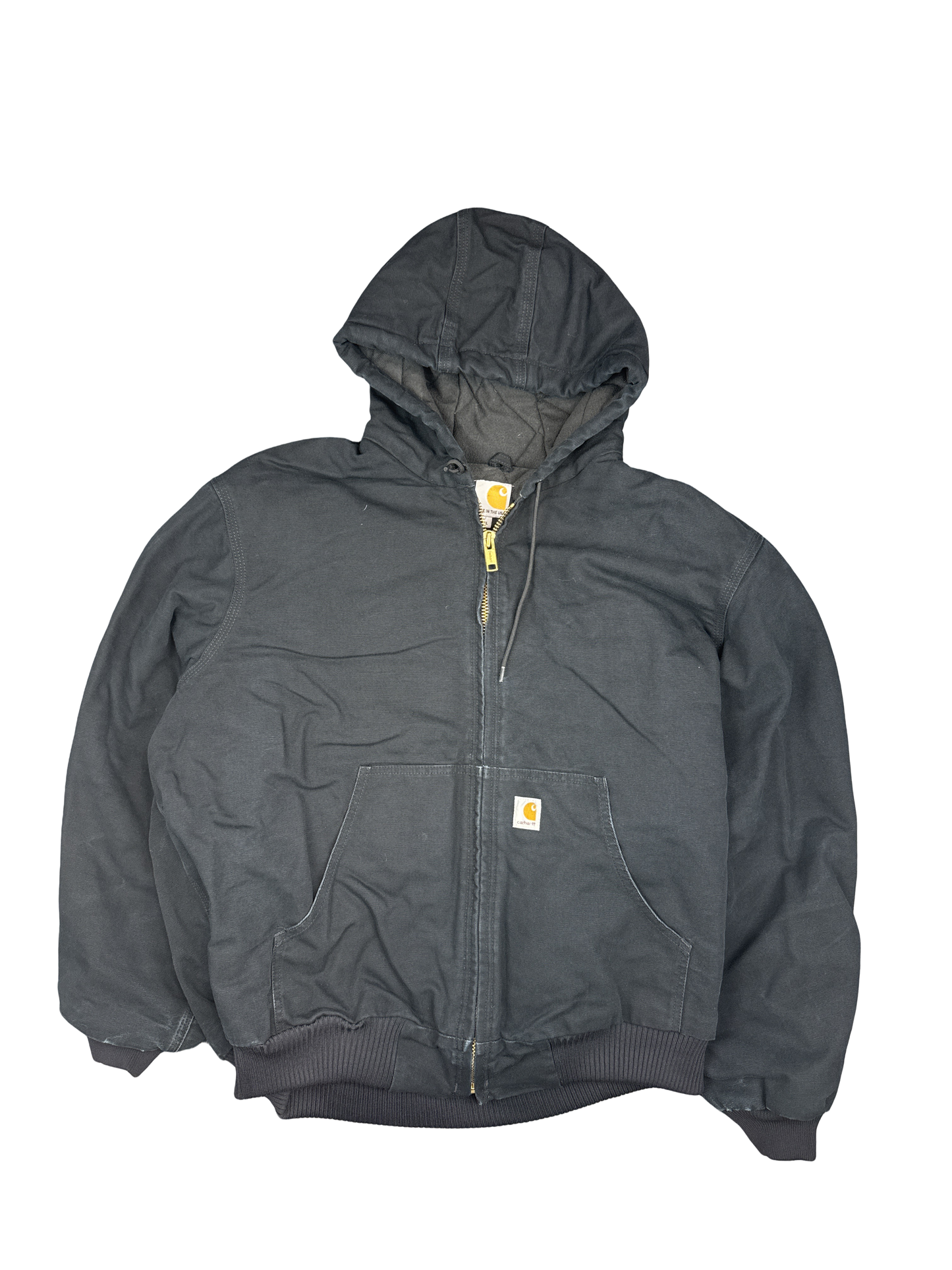 Made in USA Carhartt Black Work Jacket (XL)