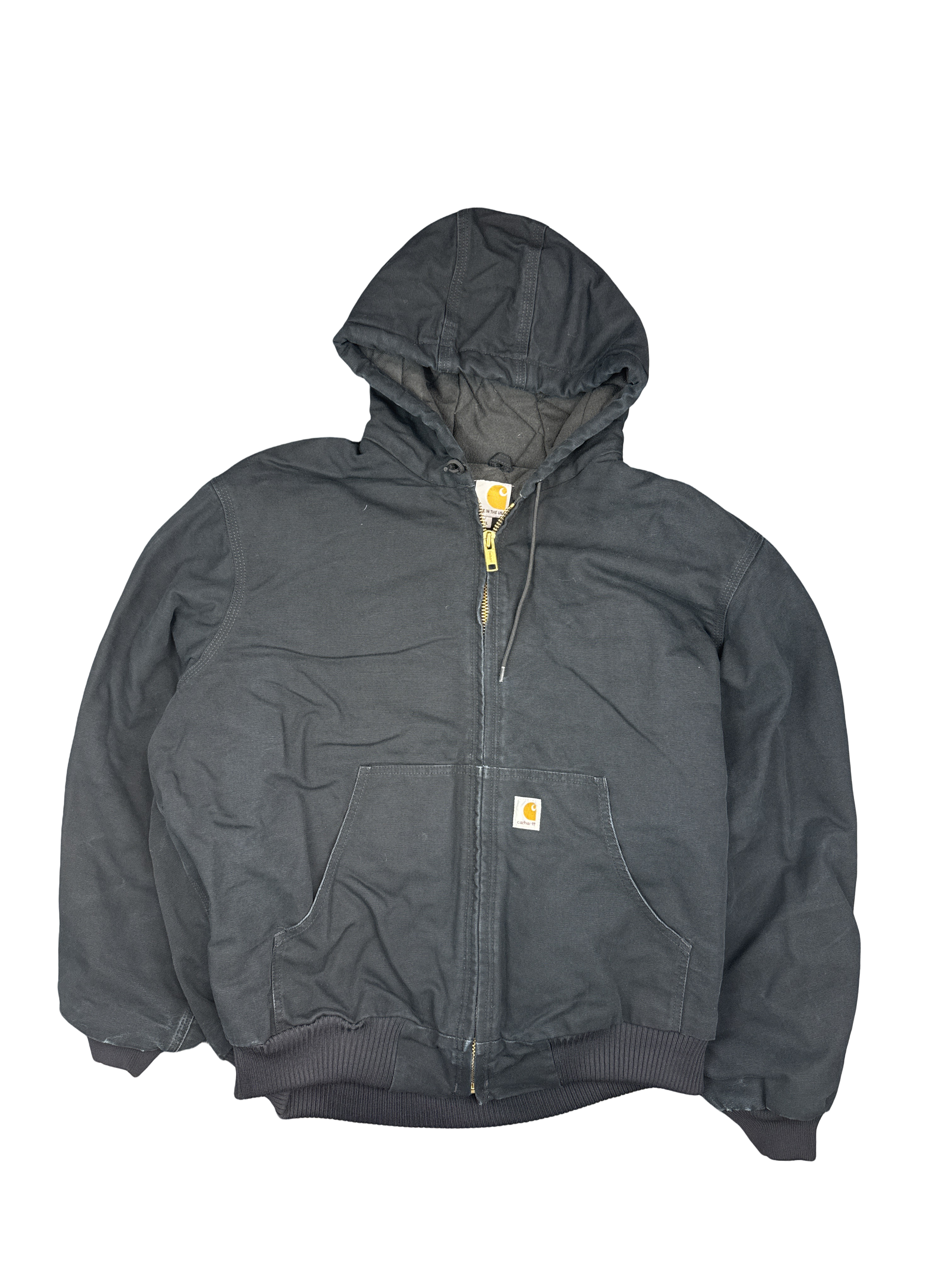 Made in USA Carhartt Black Work Jacket (XL)