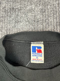 1990s Russell Athletic Black Crewneck Sweatshirt (XL)
