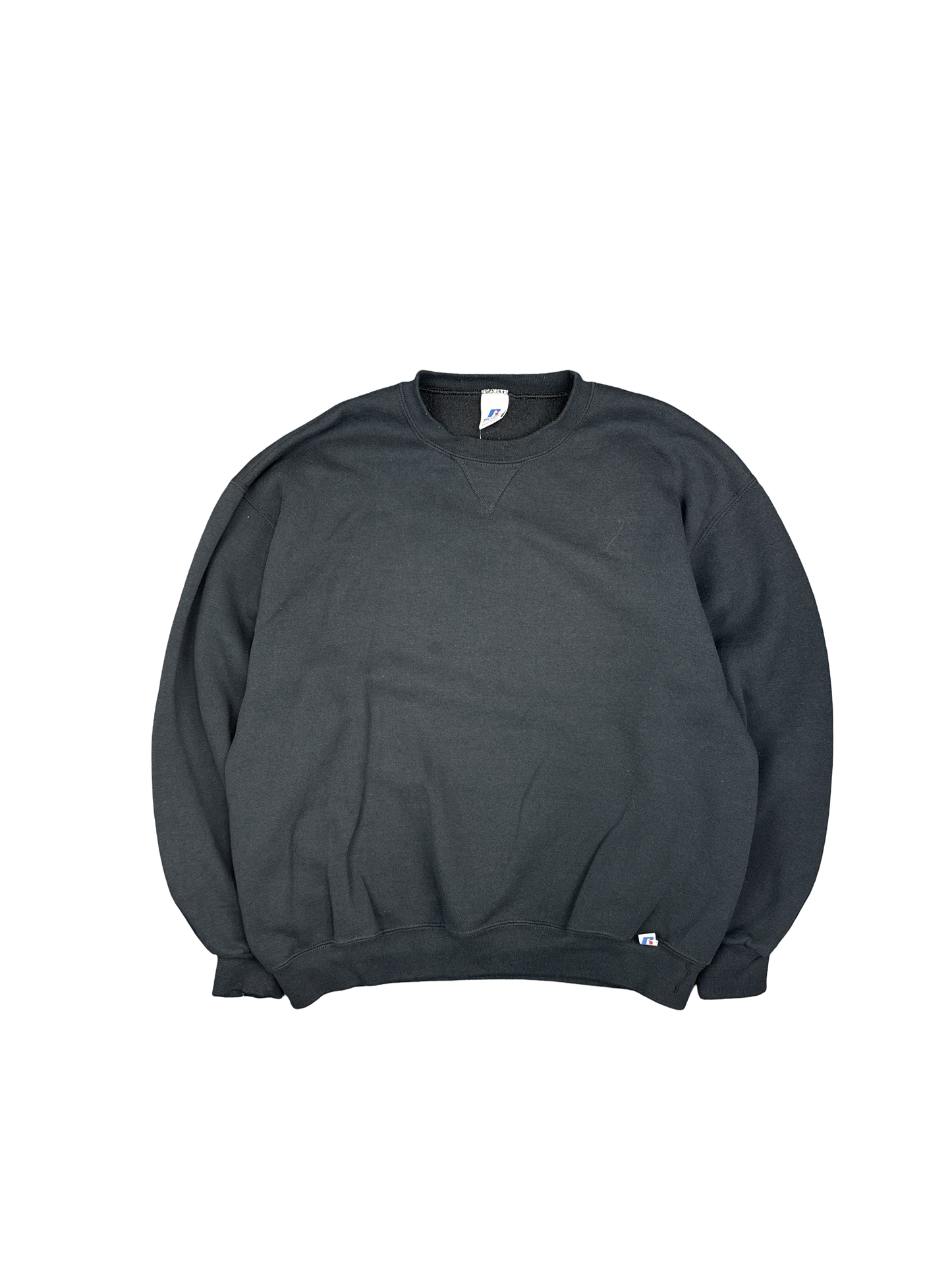 Russell Athletic Black Pullover Sweatshirt (L)