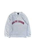 Polo Jeans Ralph Lauren Grey Crewneck Sweatshirt (S)