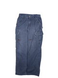 Carhartt Navy Cargo Work Pants (34x33)