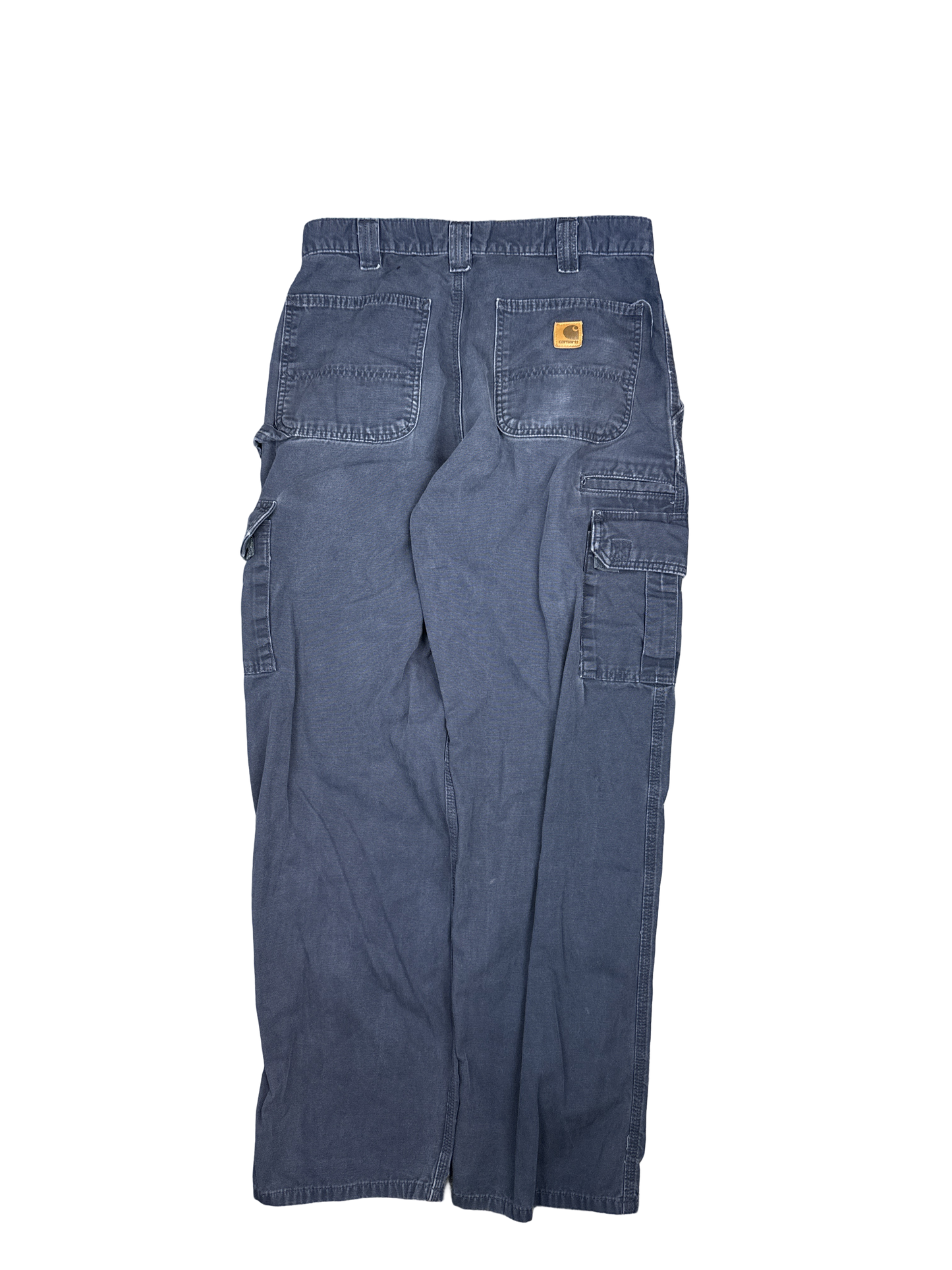 Carhartt Navy Cargo Work Pants (34x33)