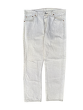 Vintage Levi's 501 White Denim Jeans (W36 L32)