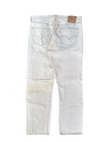 Vintage Levi's 501 White Denim Jeans (W36 L32)
