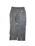 Carhartt Work Pants Navy Cotton Carpenter Style (W34 L32)