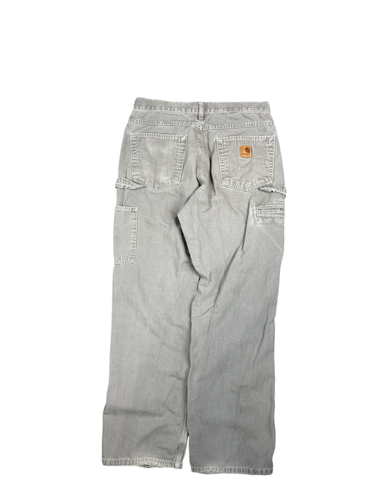Carhartt Loose Fit Gray Work Pants (30x30)