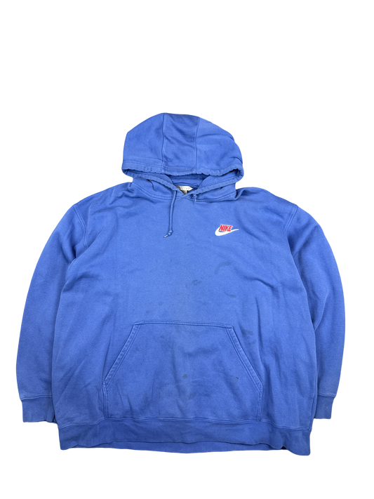 Nike Blue Pullover Hoodie (2XL)