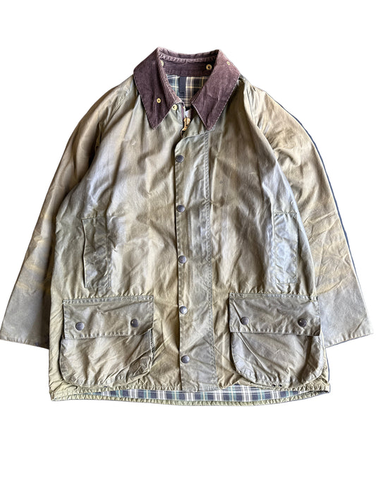 Barbour Beaufort Waxed Cotton Jacket (L)
