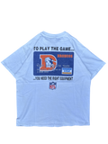 1990s NFL Denver Broncos Visa Graphic Tee (XL)
