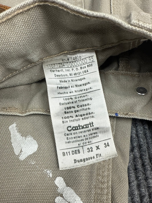 Carhartt Dungaree Fit Work Pants (32x34)
