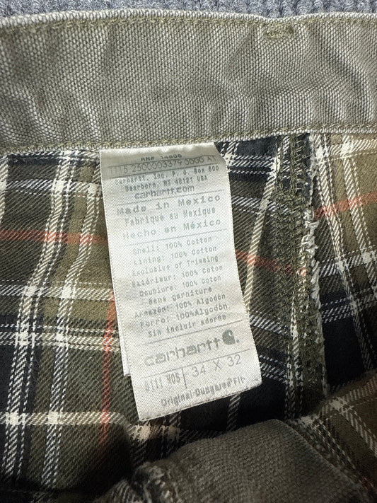 Carhartt Lined Work Pants (34x32)