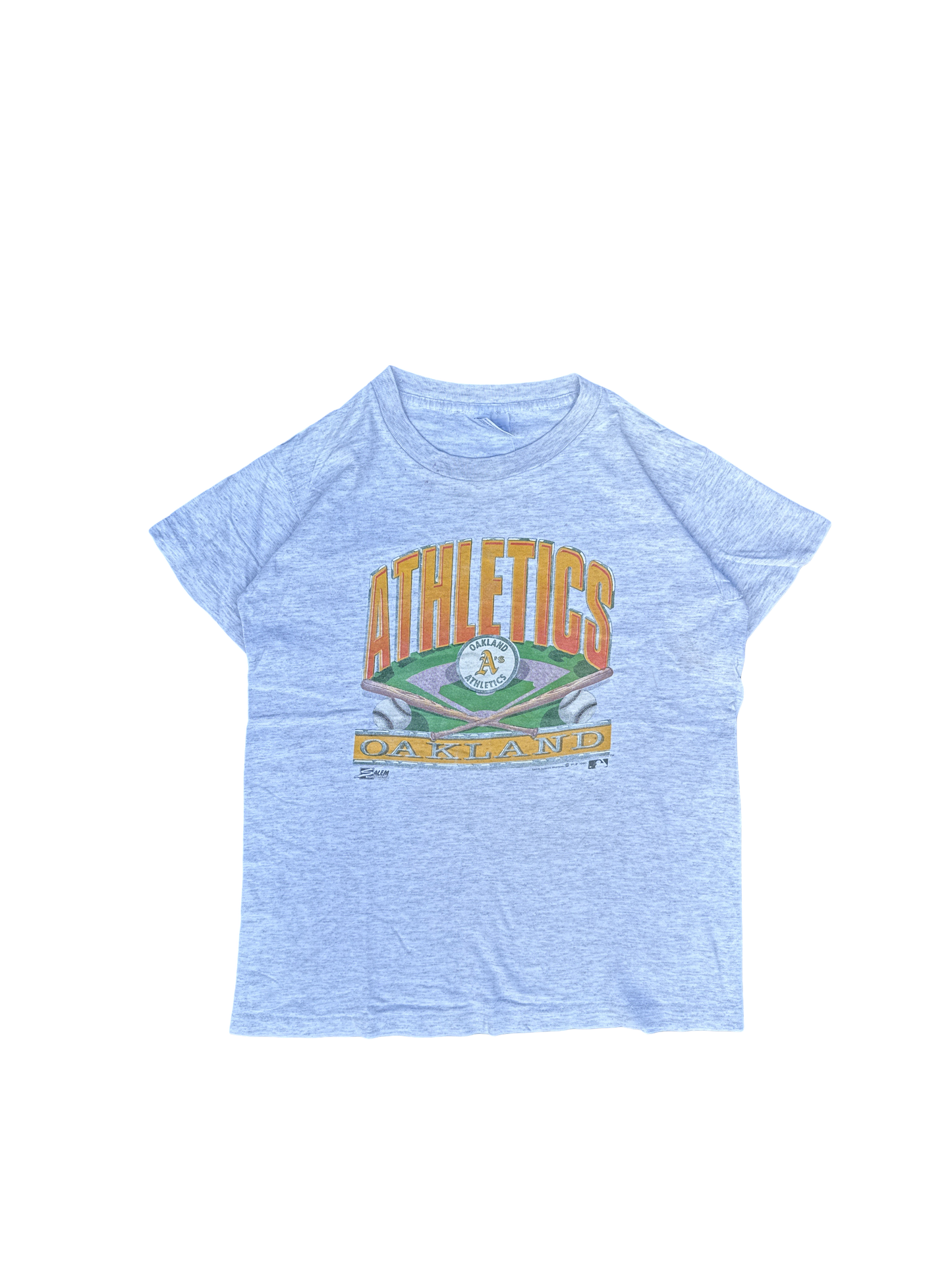 1990s Oakland Athletics Salem Sportswear Graphic Tee (S)