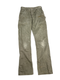 Carhartt Olive Double Knee Work Pants (30x33)