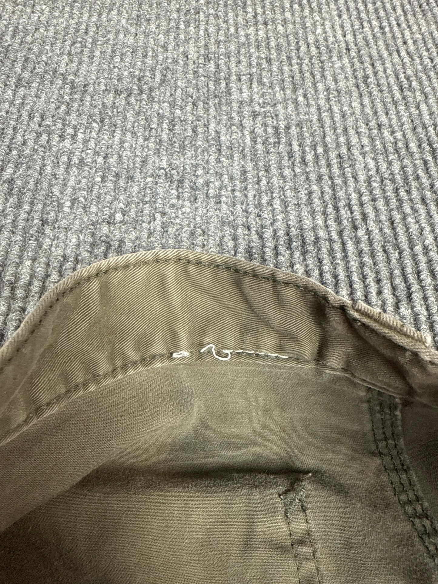 Carhartt Olive Double Knee Work Pants (30x33)