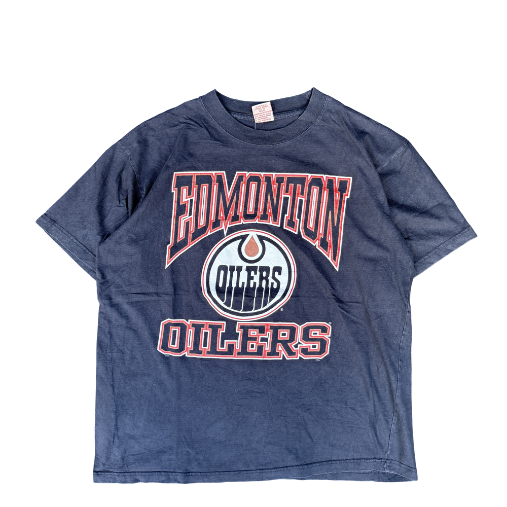 1990s Edmonton Oilers Hockey Graphic Tee (L)