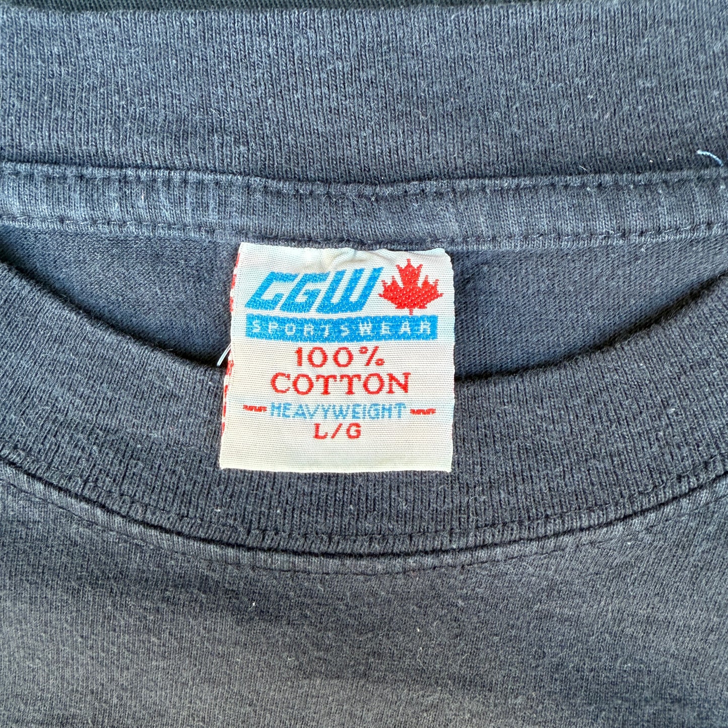 1990s Edmonton Oilers Hockey Graphic Tee (L)