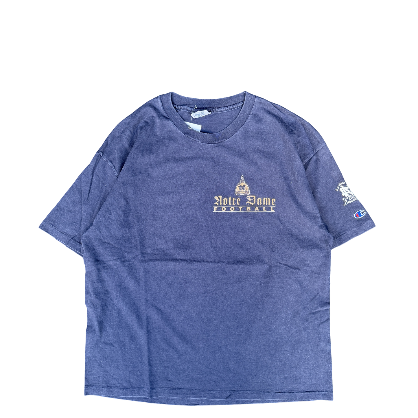 1990s Champion Notre Dame Football Graphic Tee (XL)