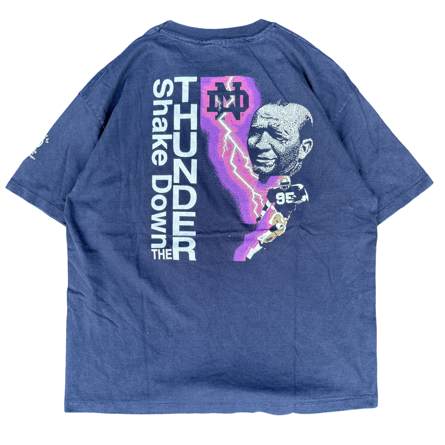 1990s Champion Notre Dame Football Graphic Tee (XL)