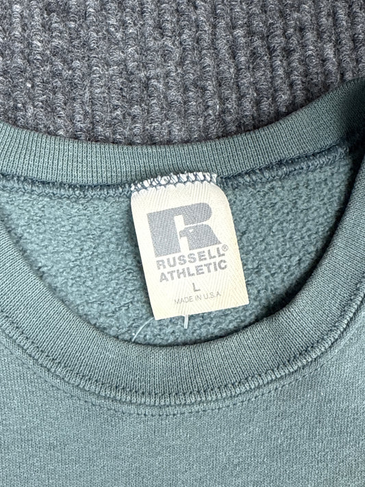 Russell Athletic Made in USA Mint Green Sweatshirt (L)
