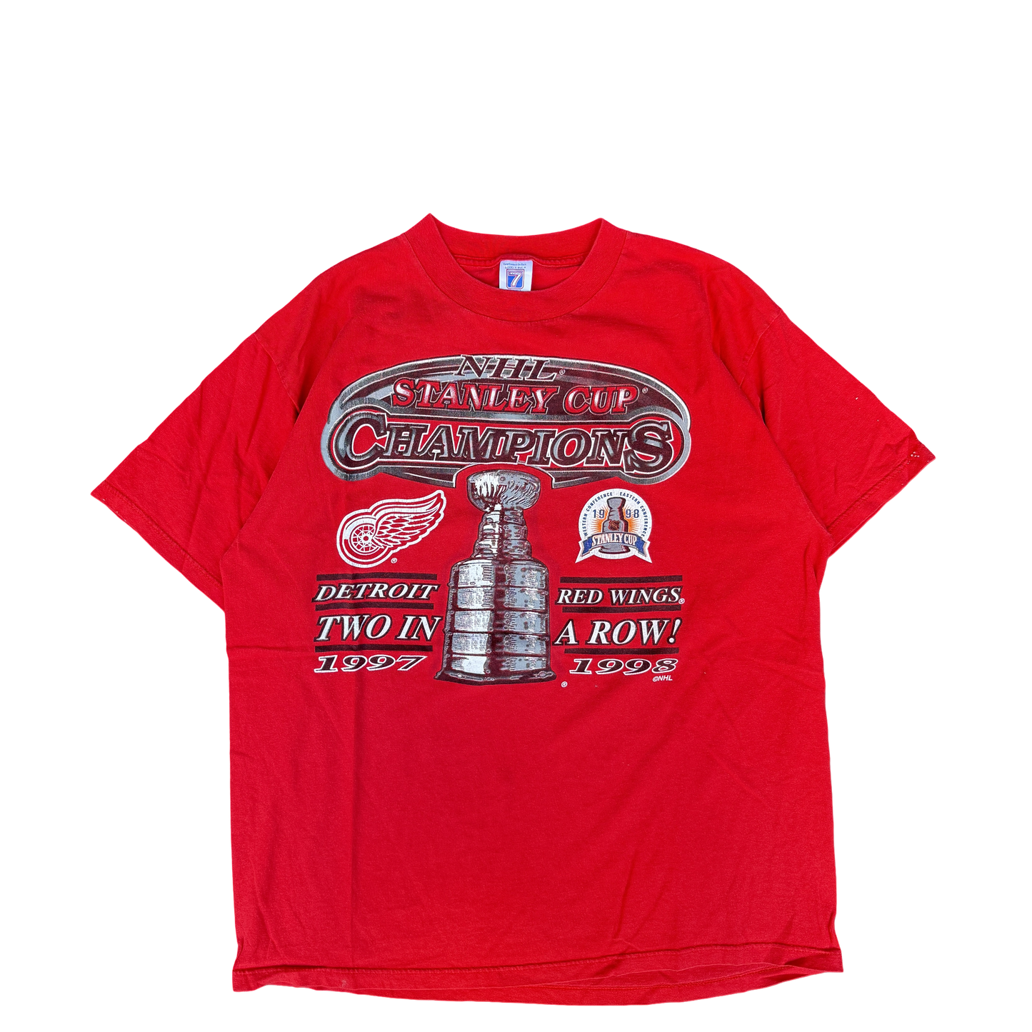 1990s Detroit Red Wings Stanley Cup Champions Tee (XL)