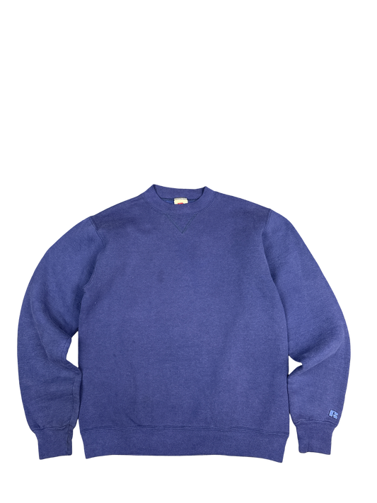 1990s Russell Sportswear Blue Crewneck Sweatshirt (M)