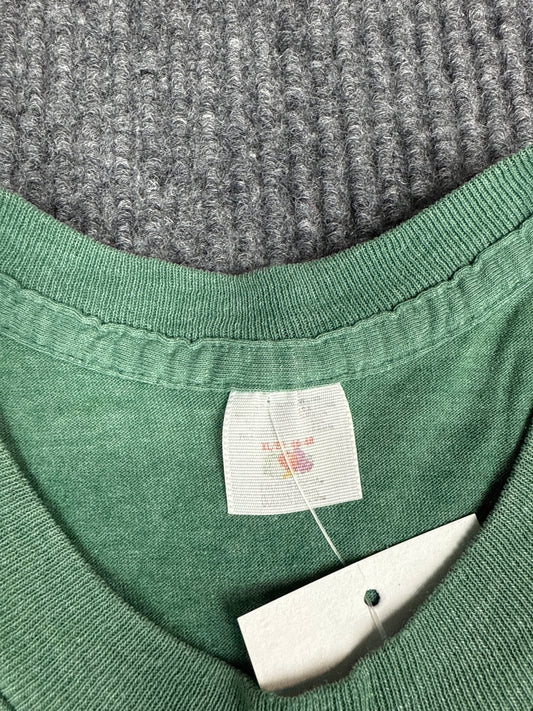 Heather Green Pocket T-Shirt (L)