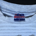 1990s San Francisco 49ers NFL Striped Graphic Tee (L)
