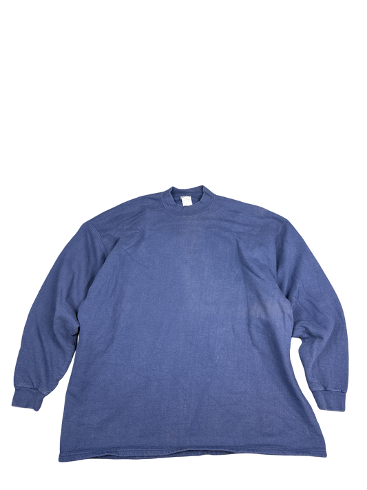 Made in USA Blue Crewneck Sweatshirt (XL)