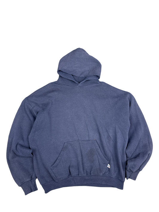 Russell Athletic Navy Pullover Hoodie (XL)