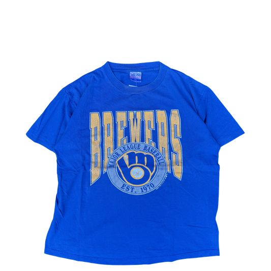 1990s Milwaukee Brewers MLB Graphic Tee (XL)