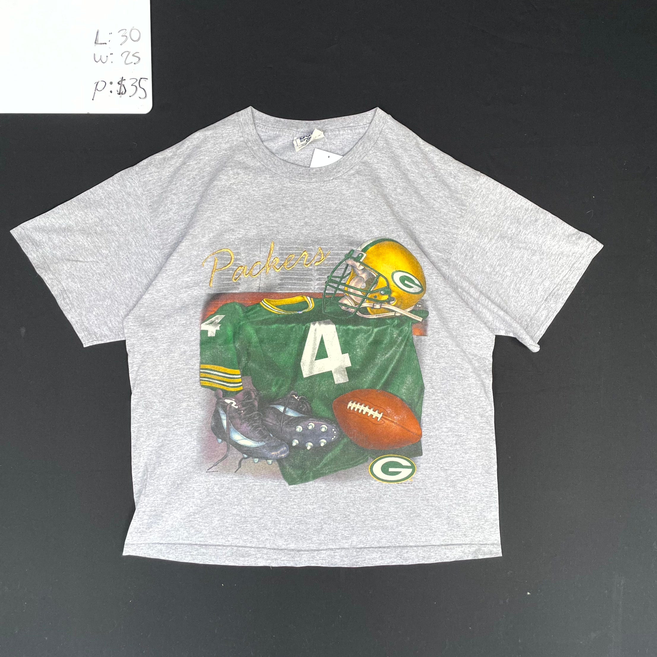 1990s Green Bay Packers Graphic Tee (2XL)