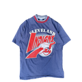 1990s Cleveland Indians True-Fan Sportswear Baseball Graphic Tee (L)