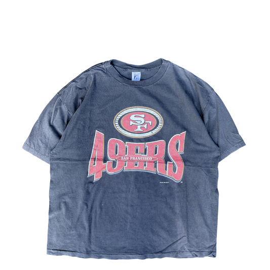 1990s San Francisco 49ers Logo 7 NFL Graphic Tee (XXL)