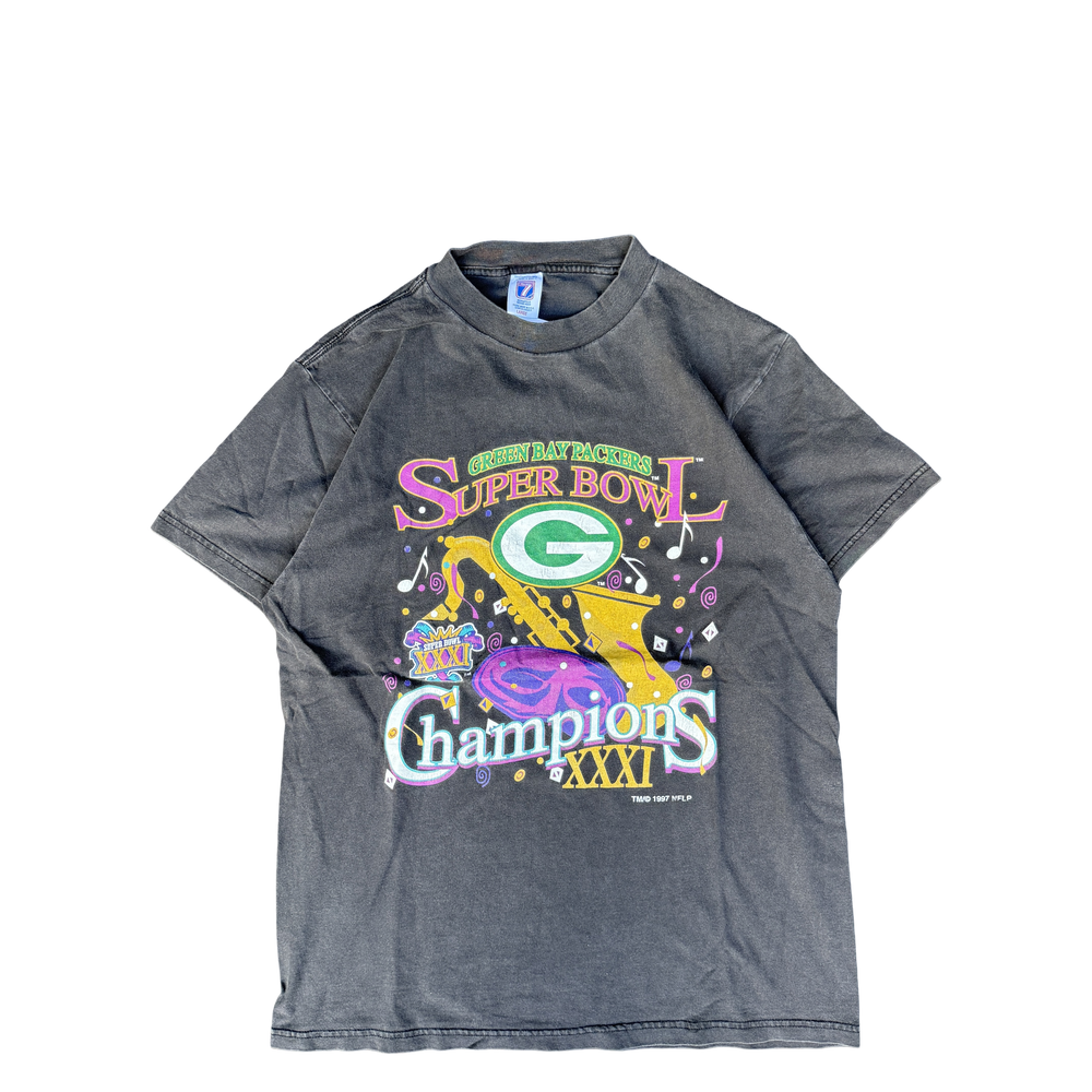 1997 Green Bay Packers Super Bowl XXXI Champions Tee (L)